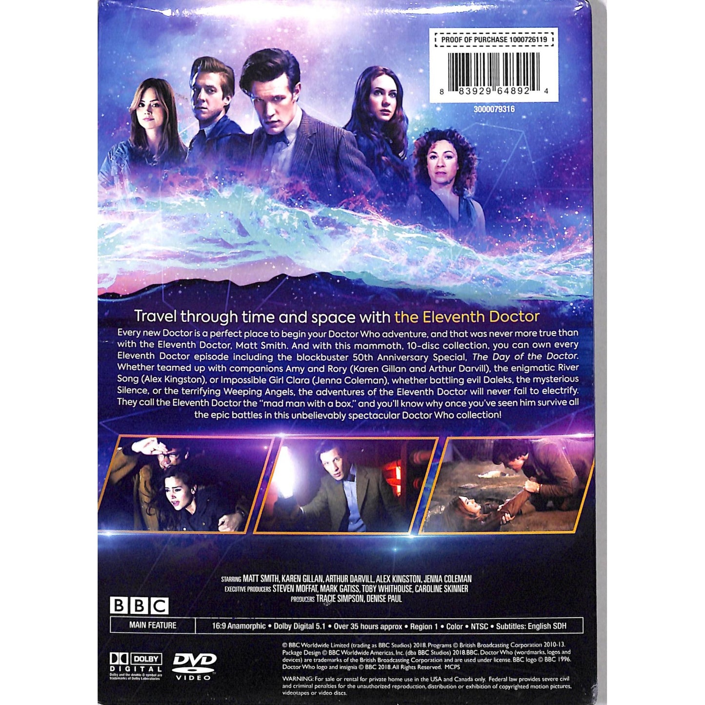 Doctor Who: The Eleventh Doctor (2010-2013) Sealed DVD Set