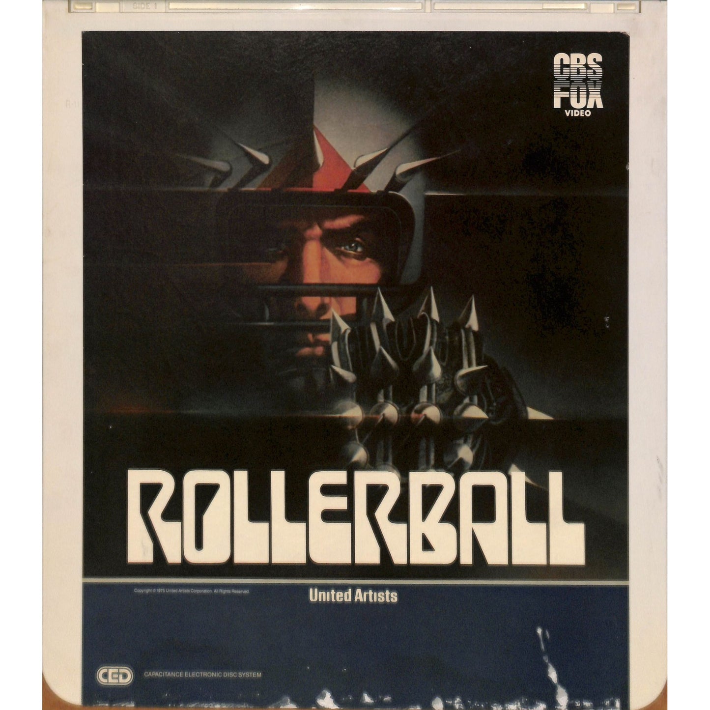 Rollerball (1975) CED RCA SelectaVision TESTED WORKING