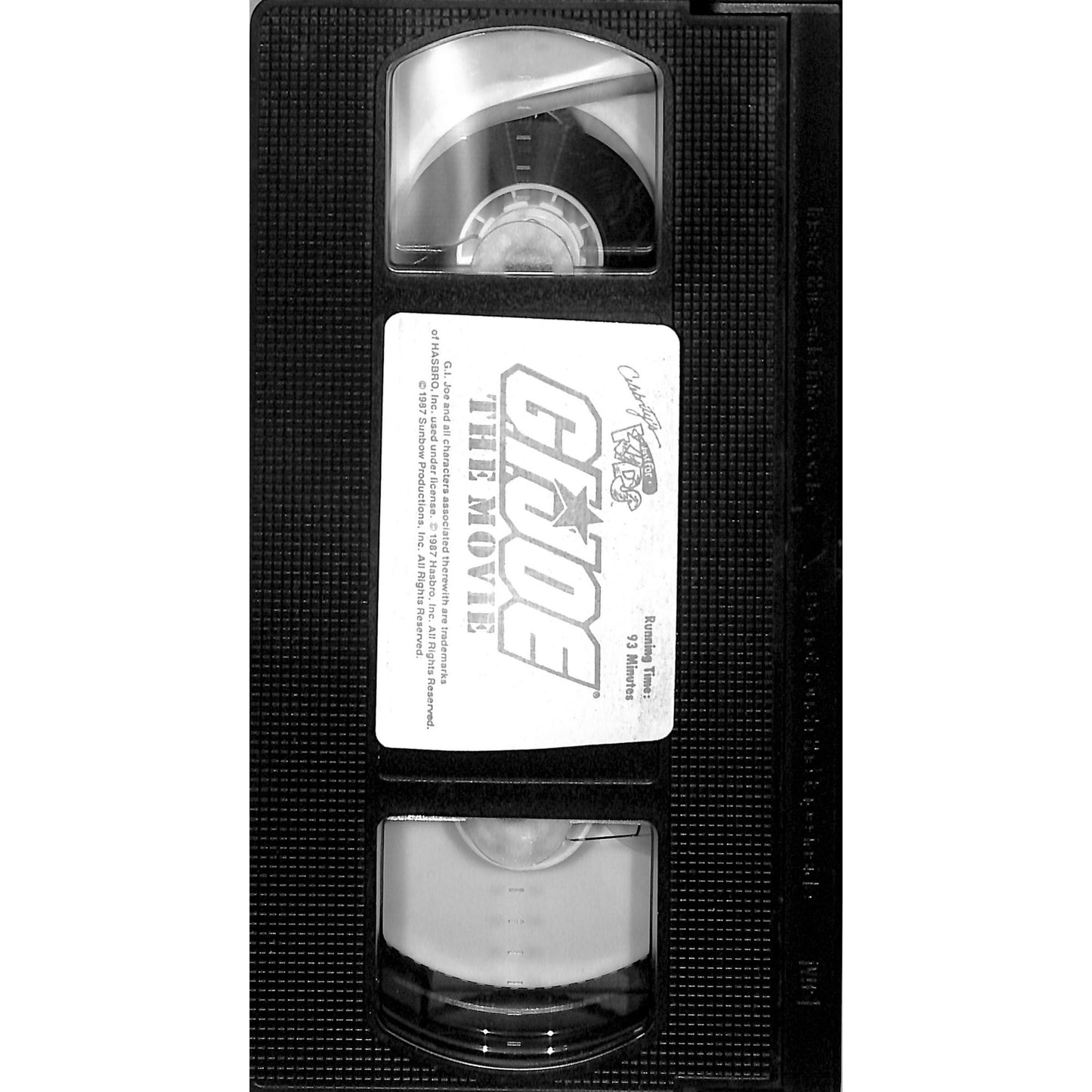 G.I. Joe The Movie (1987) VHS Tape Good condition