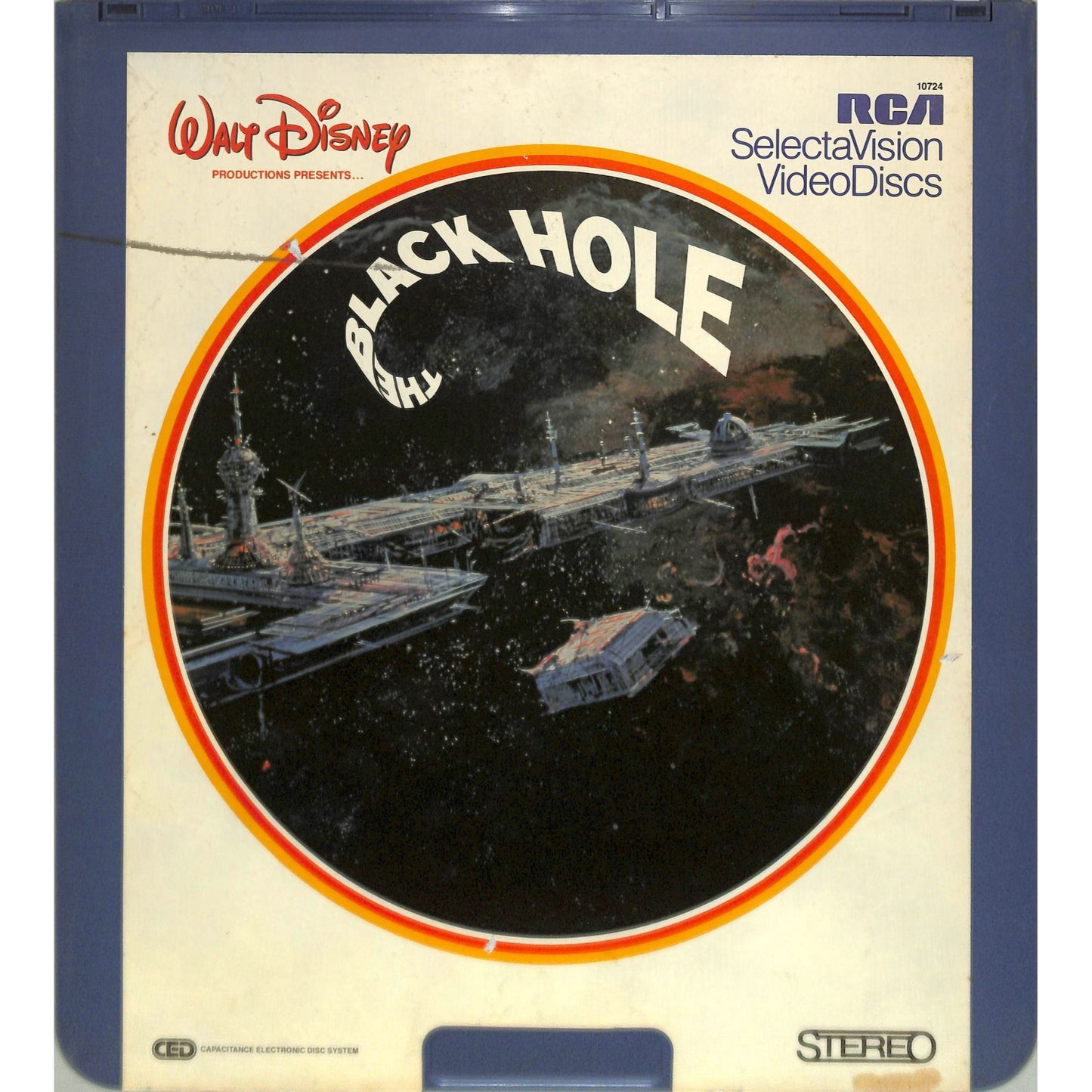 The Black Hole (1979) CED Videodisc TESTED WORKING