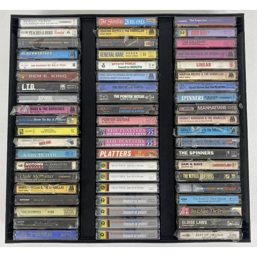 60 Brand New Sealed Cassette Tapes