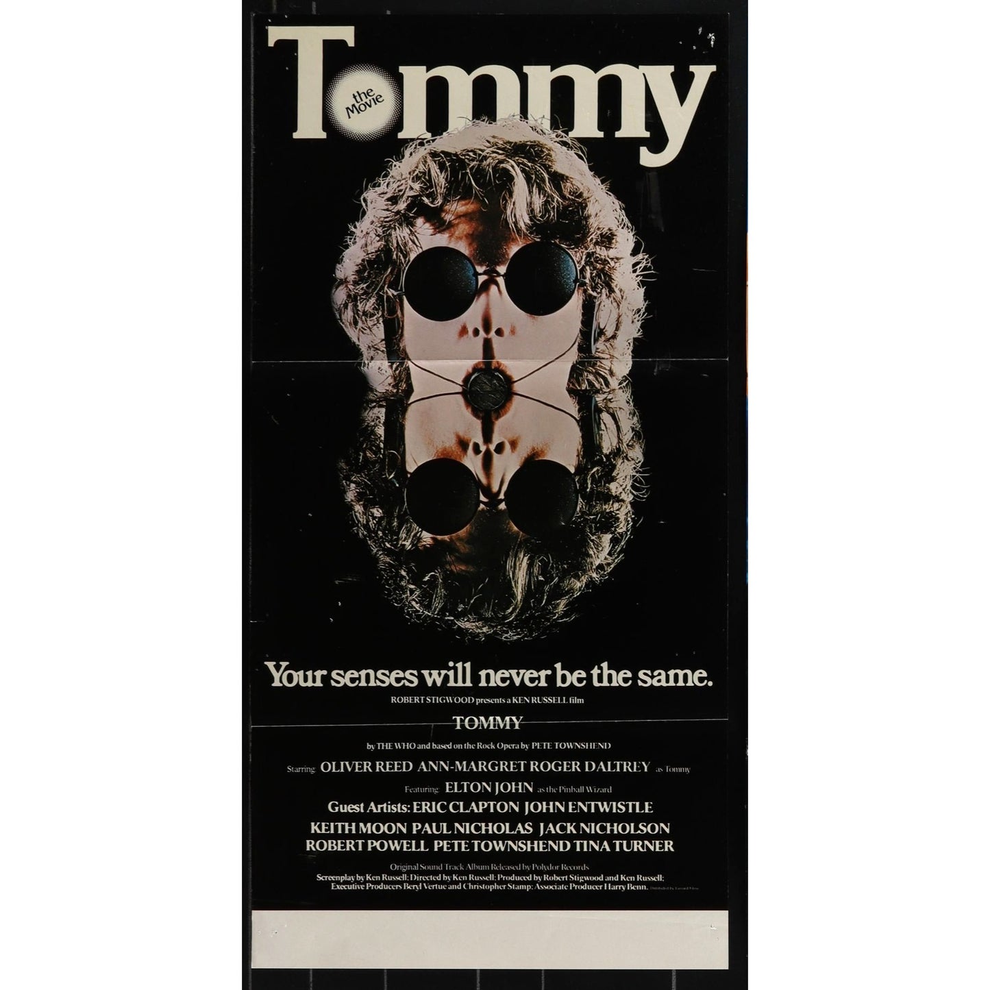 Tommy (1975) Original Daybil Movie Poster