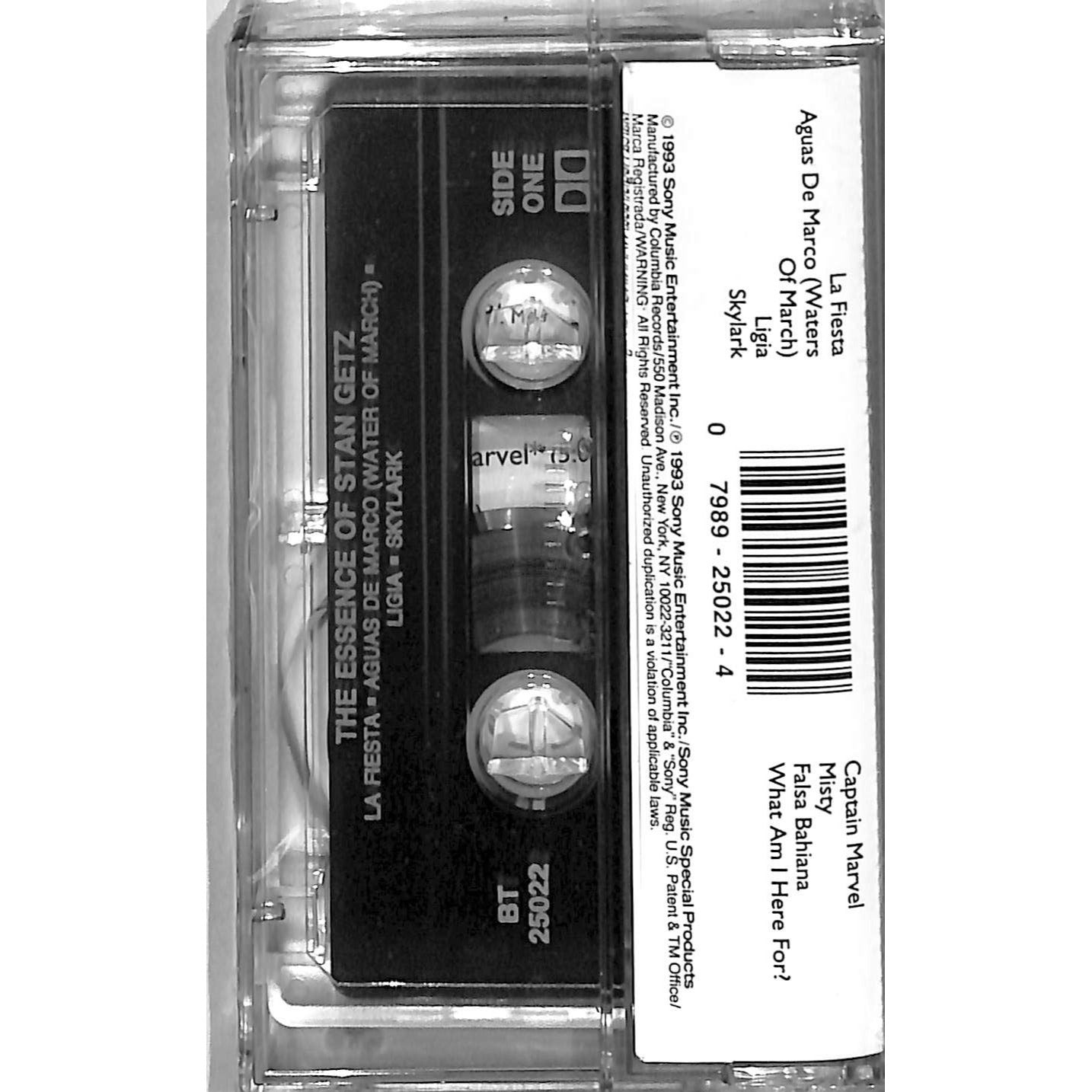 Stan Getz - The Essence of Stan Getz Sealed Cassette Tape BT 25022