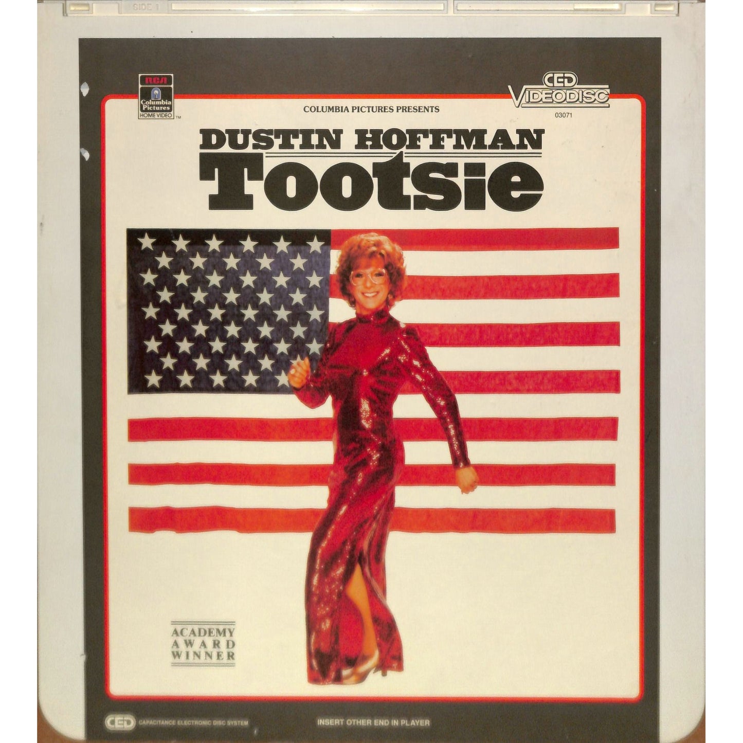 Tootsie (1982) Vintage CED RCA SelectaVision Videodisc TESTEDWORKING