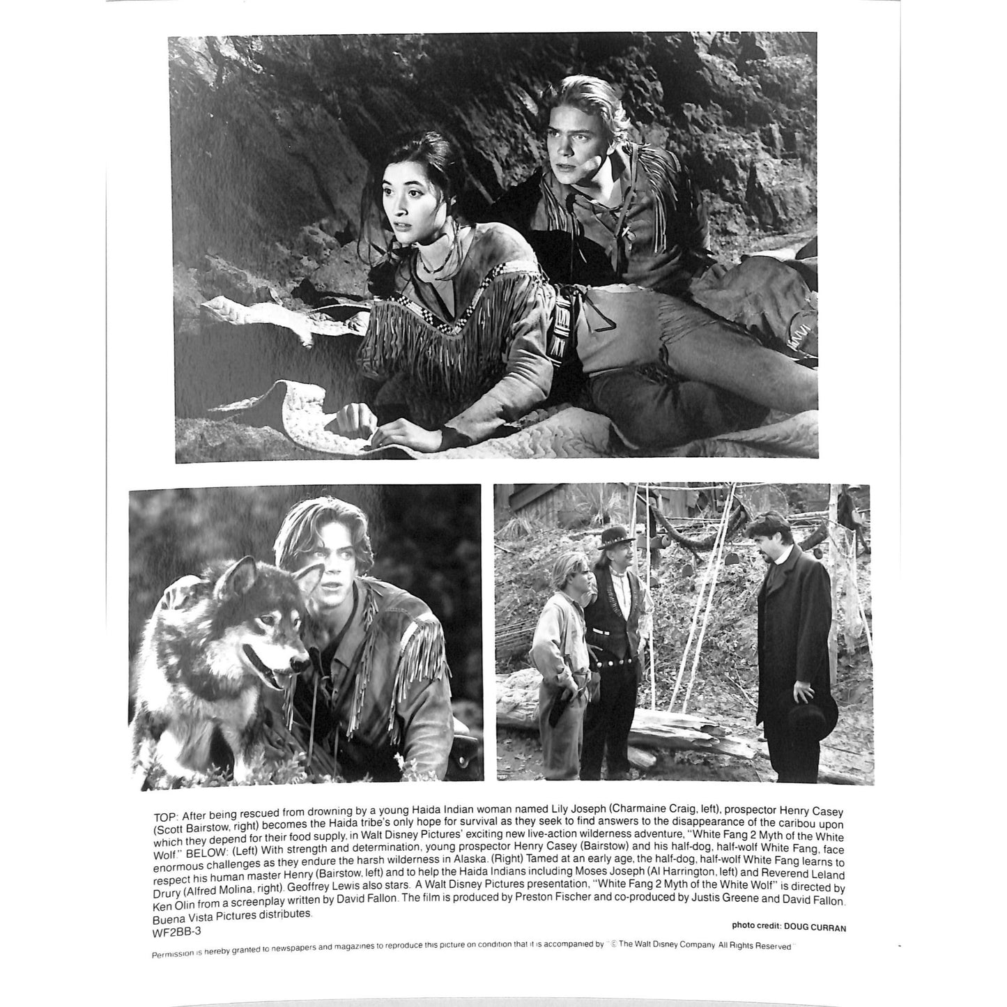 White Fang 2: Myth of the White Wolf (1994) Movie Still #3 8x10