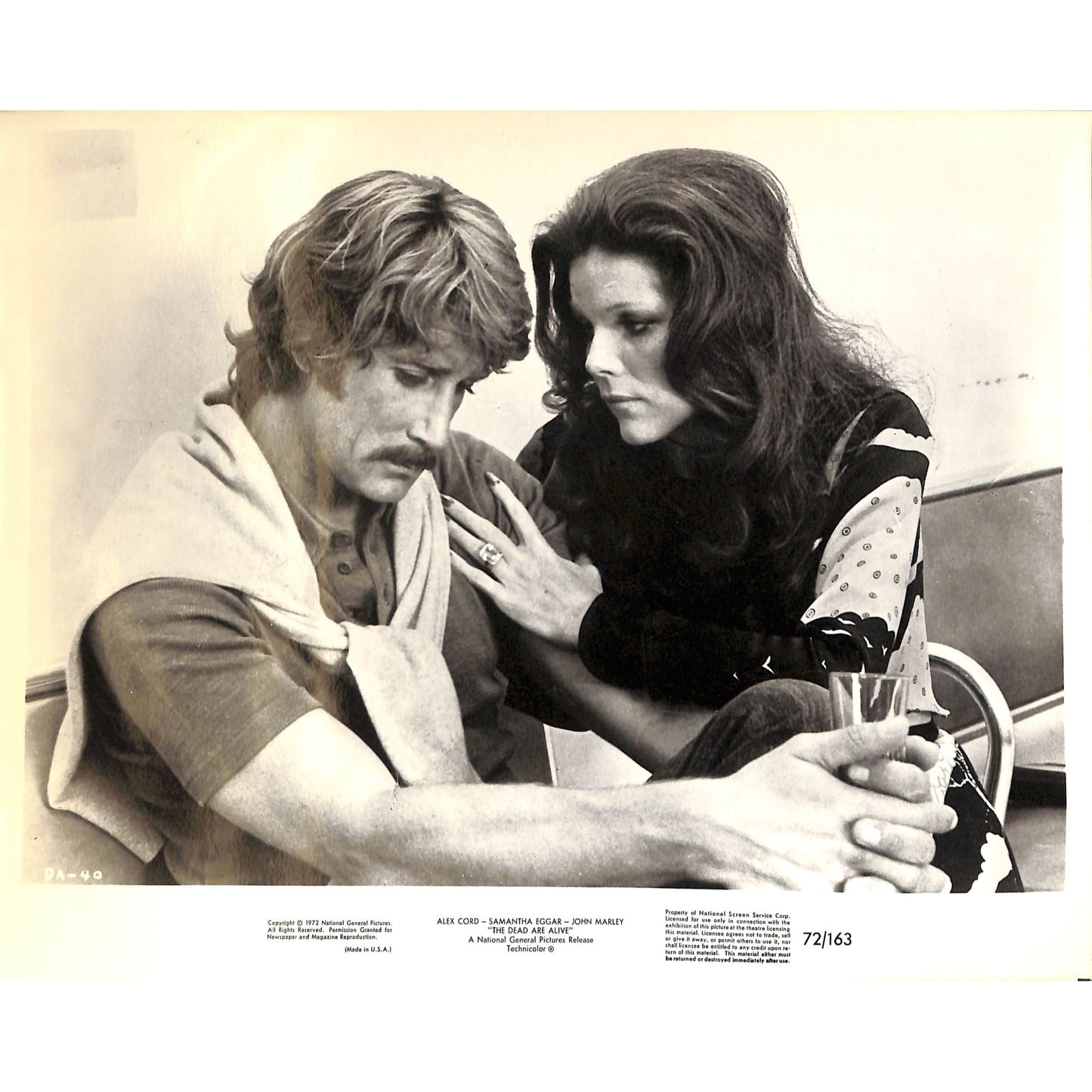 The Dead Are Alive (1972) Movie Still Full Set 8x10