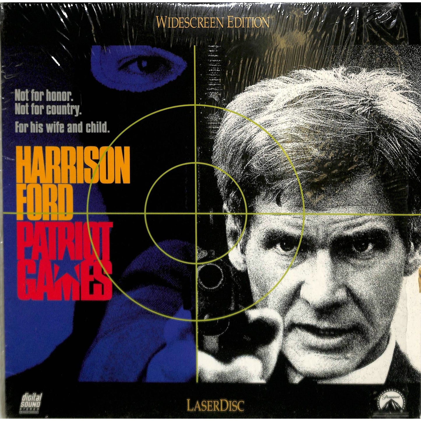 Patriot Games (1992) Laserdisc