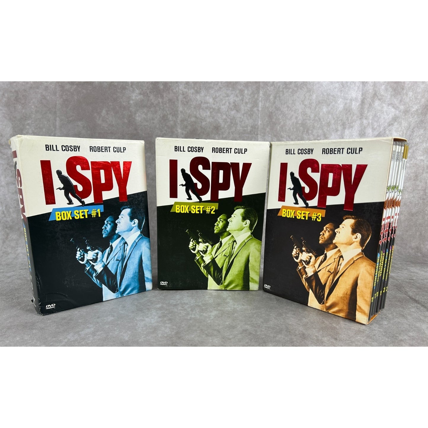 I Spy (1965) 3-Volume Set 82 episodes DVD Rare HTF OOP Bill Cosby Robert Culp