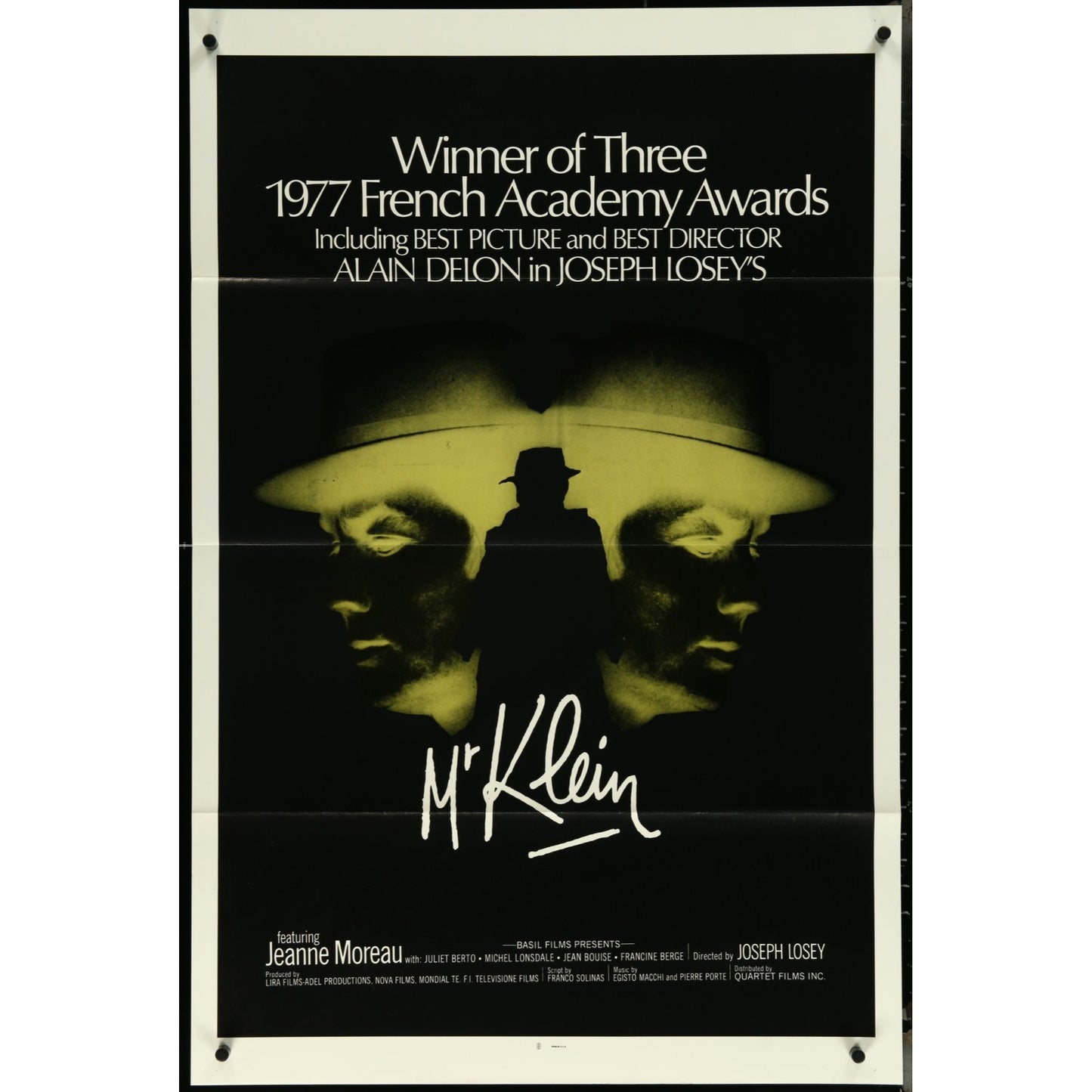 Mr. Klein (1976) Original Movie Poster Folded 27x41 EM8-495