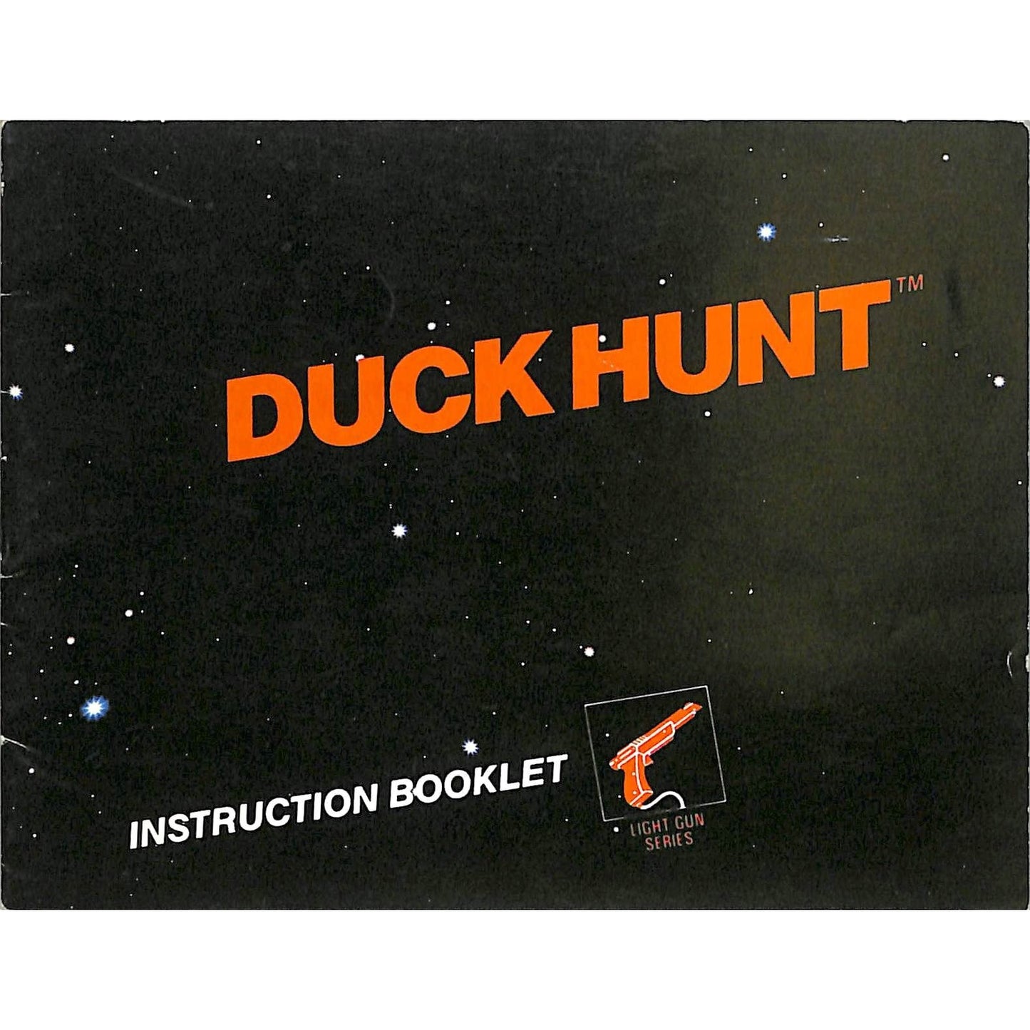 Duck Hunt (1984) Nintendo NES Cartridge + Instruction Booklet