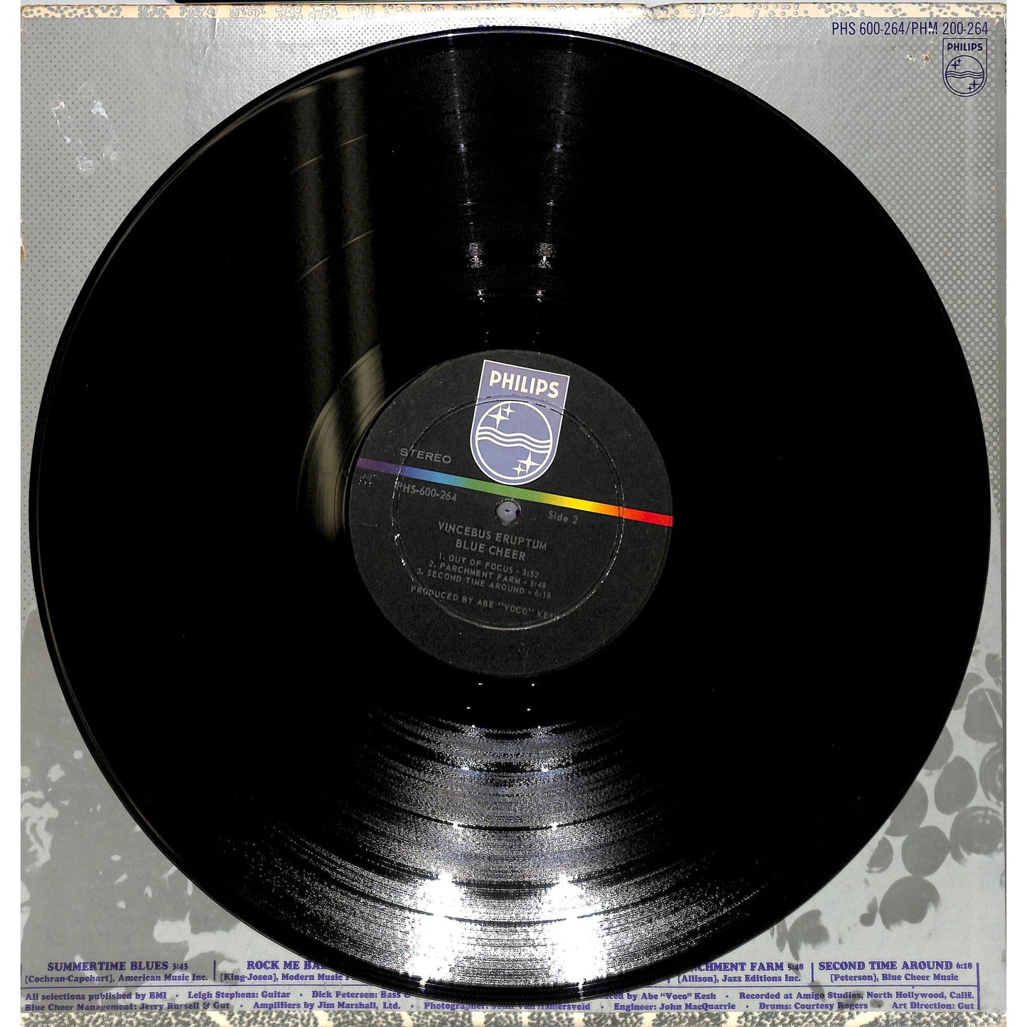 Blue Cheer - Vincebus Eruptum Vinyl Record PHS 600-264