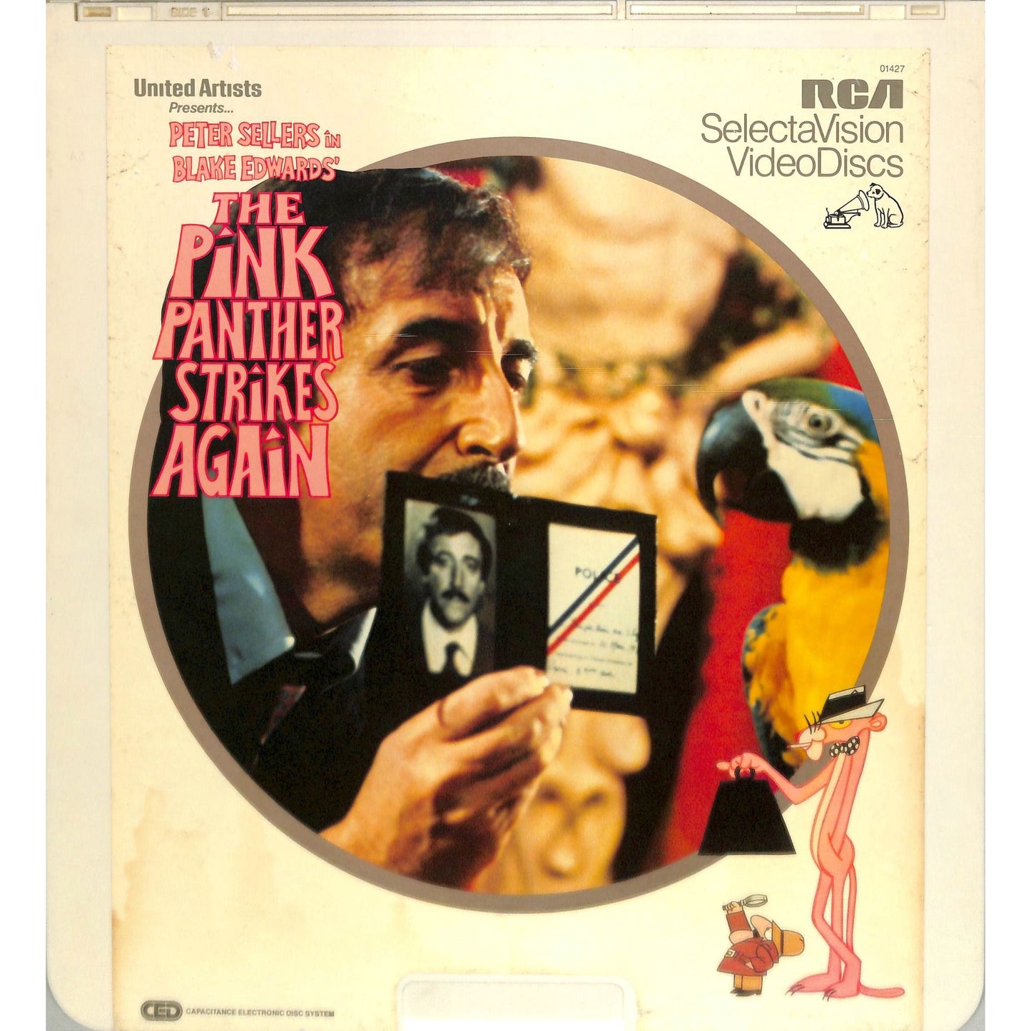 The Pink Panther Strikes Again (1976) Vintage CED Videodisc