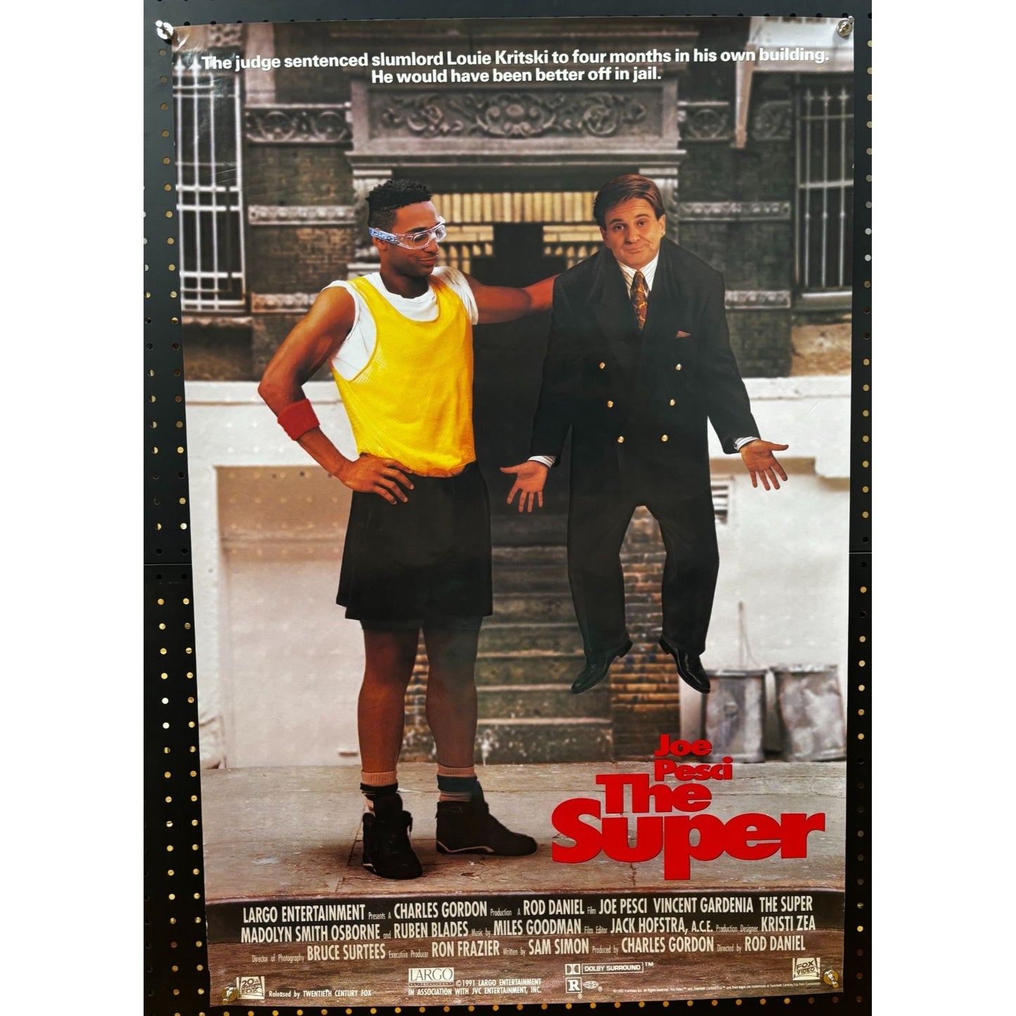 The Super (1991) Original Rolled Poster 27x40