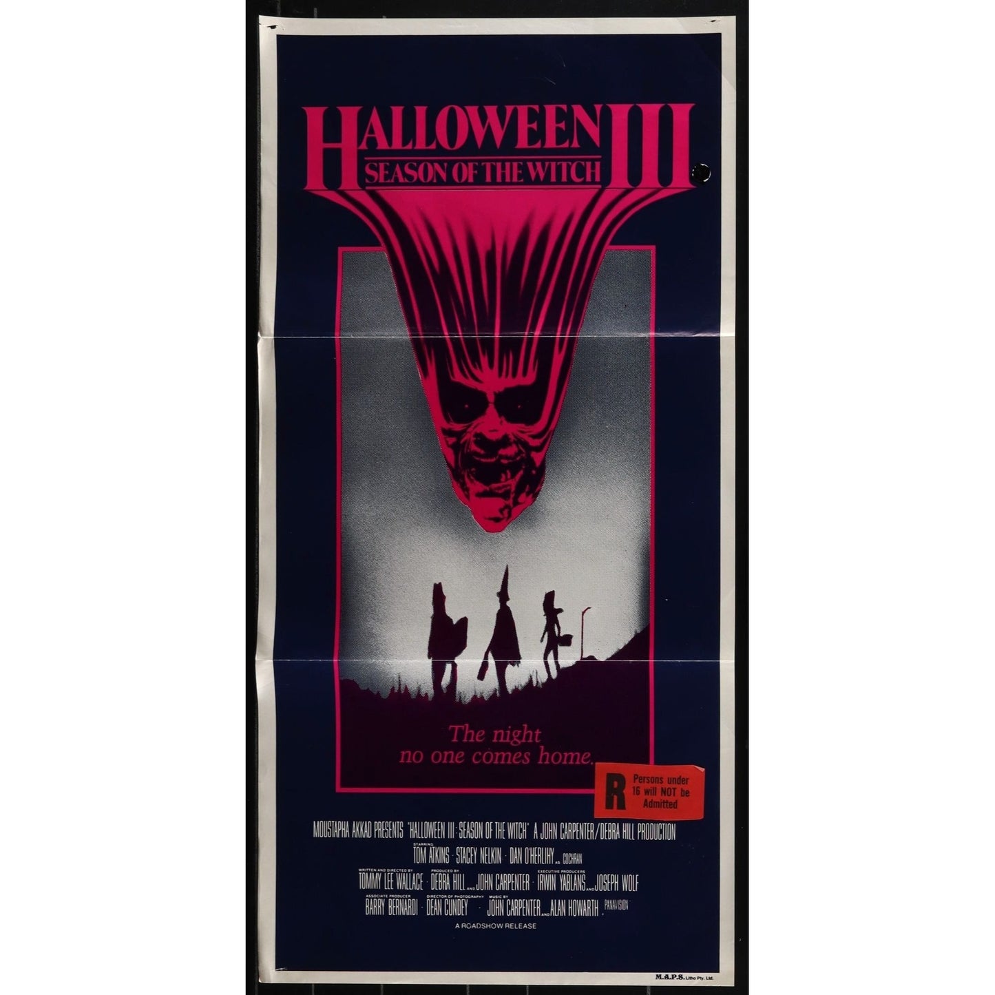Halloween III: Season of the Witch(1982)Original Australian Daybill Movie Poster