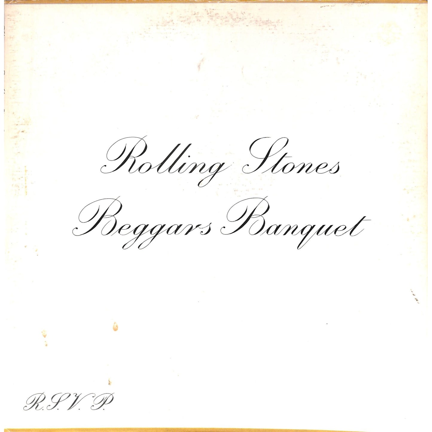 The Rolling Stones - Beggars Banquet Vinyl Record PS 539