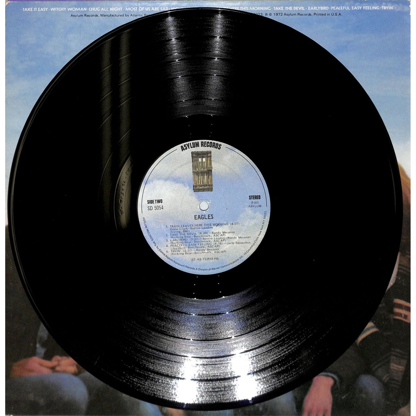 Eagles Self-Titled Vinyl Record SD 5054