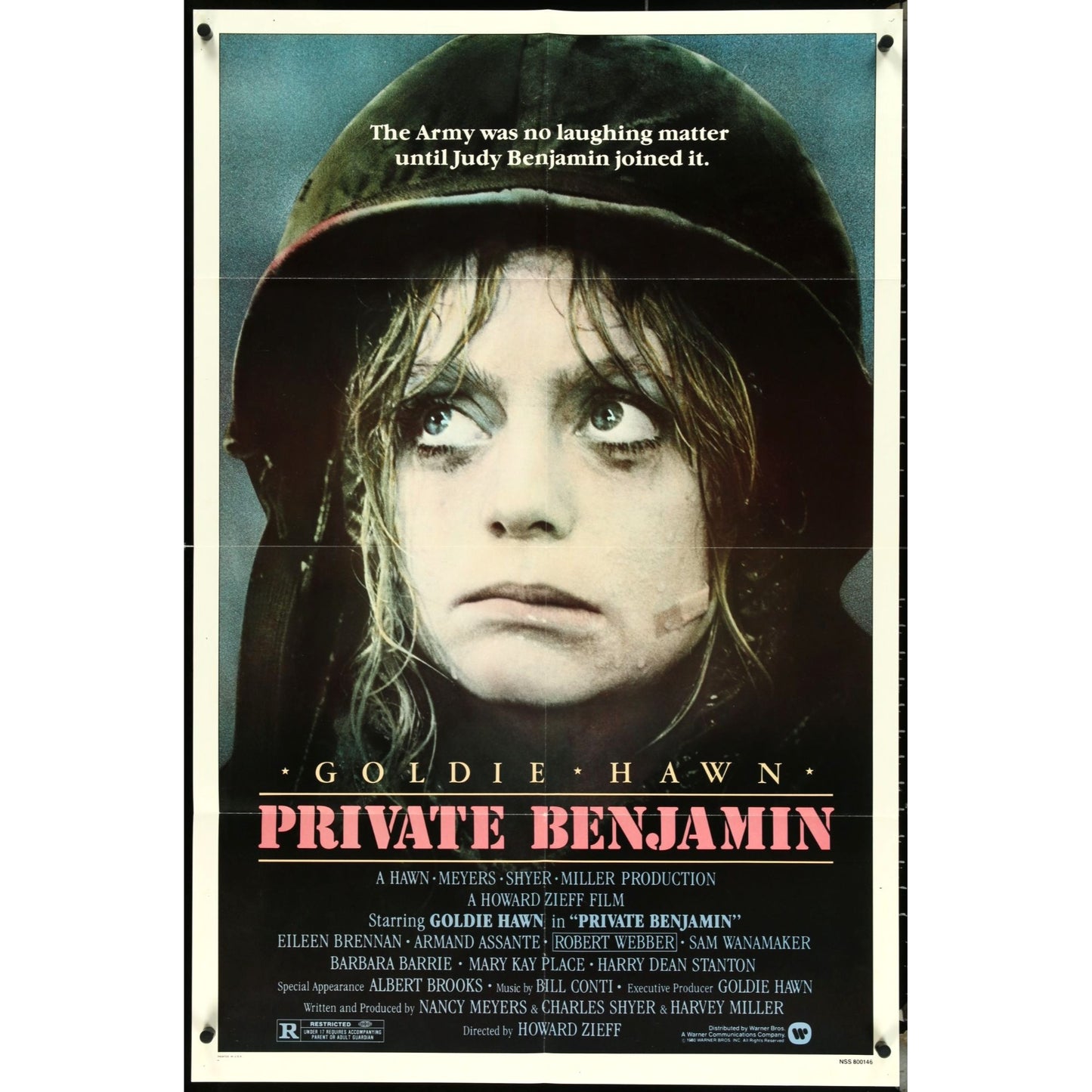 Private Benjamin (1980) Orig. Movie Poster 27x41 Folded Goldie Hawn EM1A84