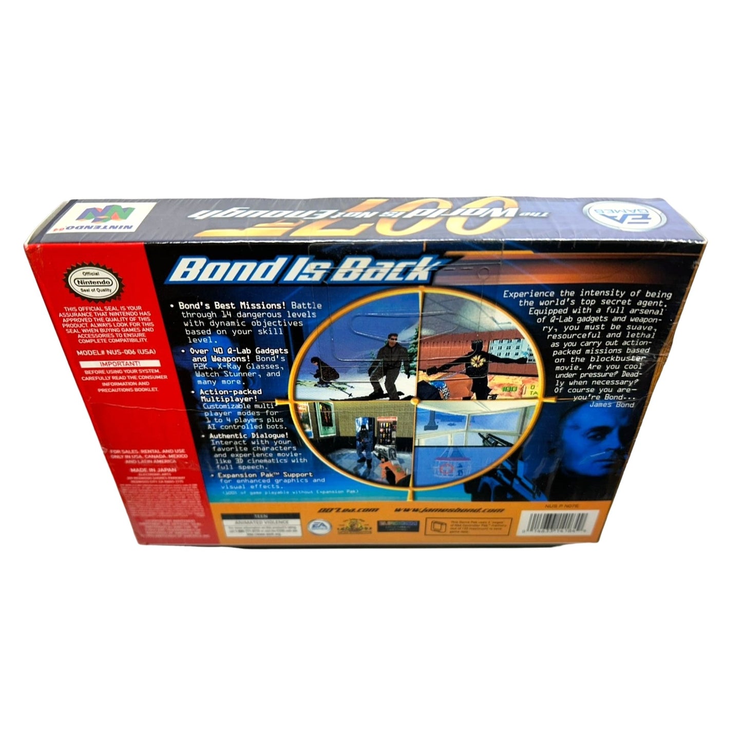 Mission: Impossible (N64 Nintendo 64, 1998) CIB Complete in Box TESTED WORKING