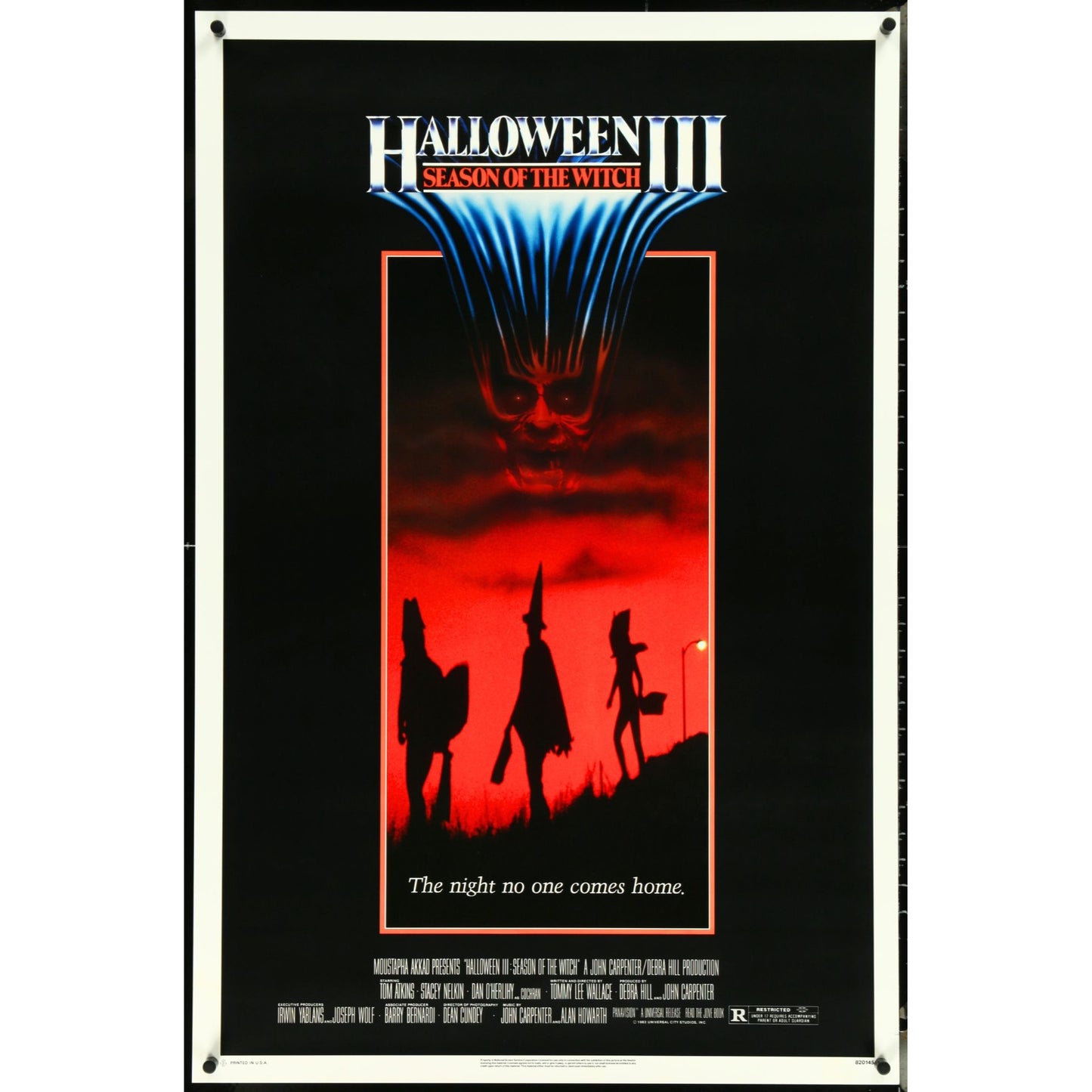 HALLOWEEN III Season of the Witch (1982) Orig. Rolled 27x41 Horror Poster NICE!