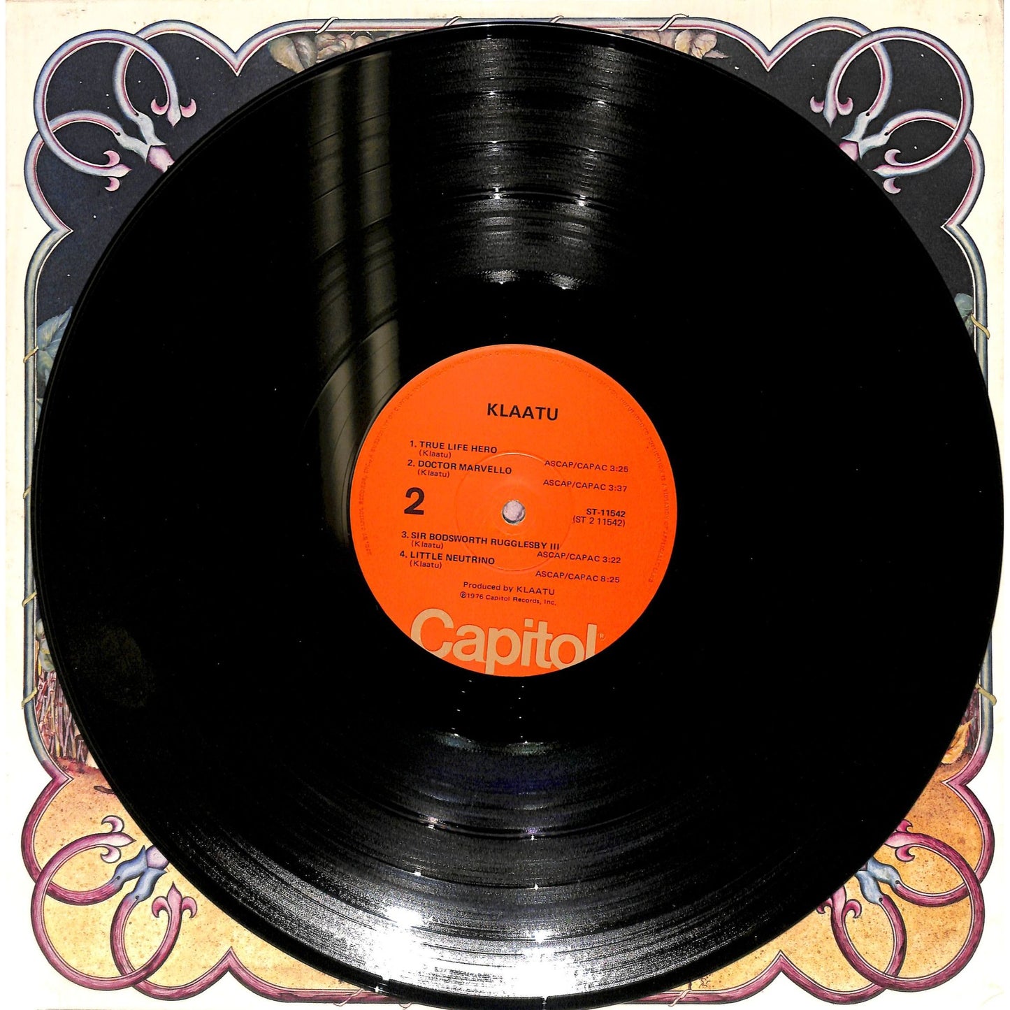 Klaatu Self-Titled Vinyl Record ST-11542