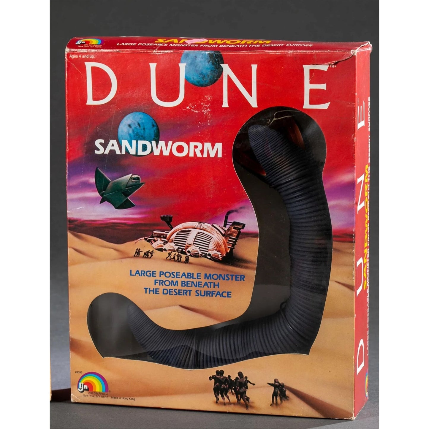 Dune Sandworm and Spice Scout (1984) CIB LJN Toys QA1