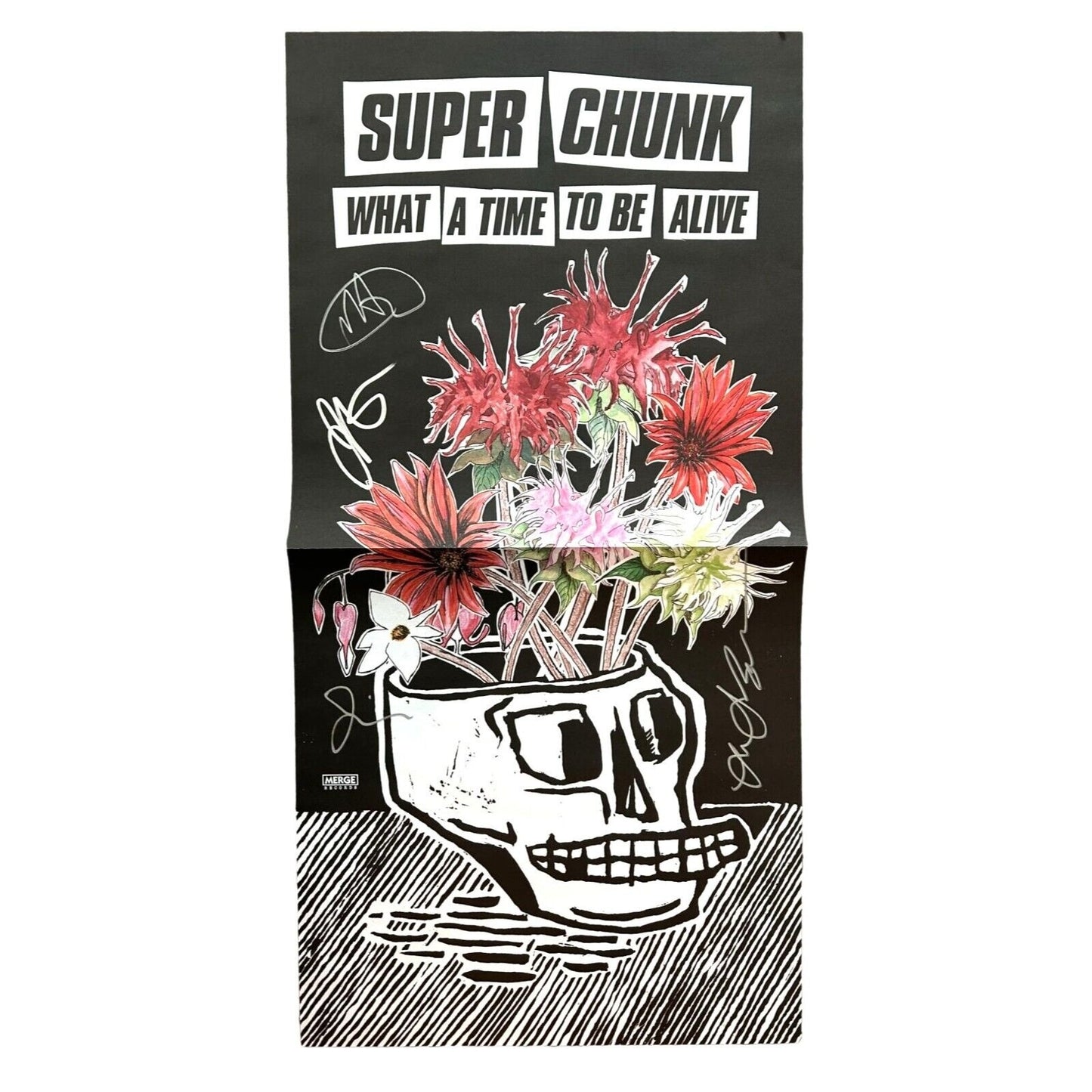 Superchunk - What A Time To Be Alive (2018) INCLUDES AUTOGRAPHED POSTER!