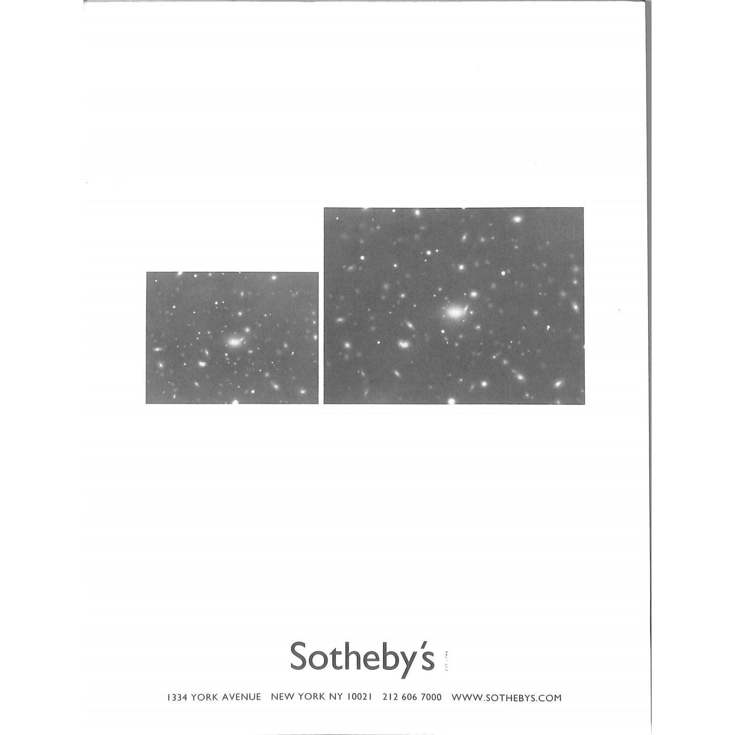 Sotheby's Contemporary Art Auction Catalog May 14, 2003
