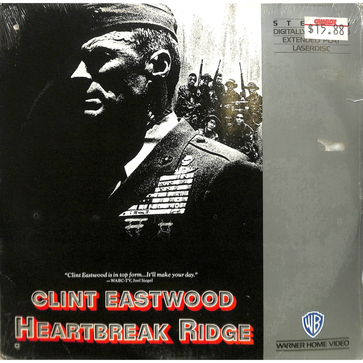 Heartbreak Ridge (1986) Laserdisc Video