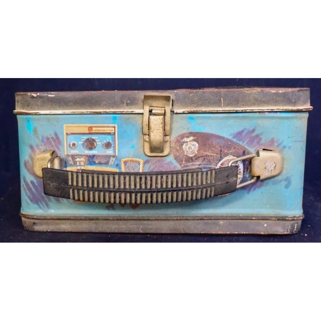 Vintage metal Adam 12 lunchbox w/ thermos