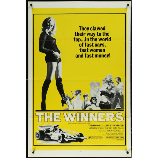 The Winners (1972) Original Movie Poster Folded 27x41 EM8-489