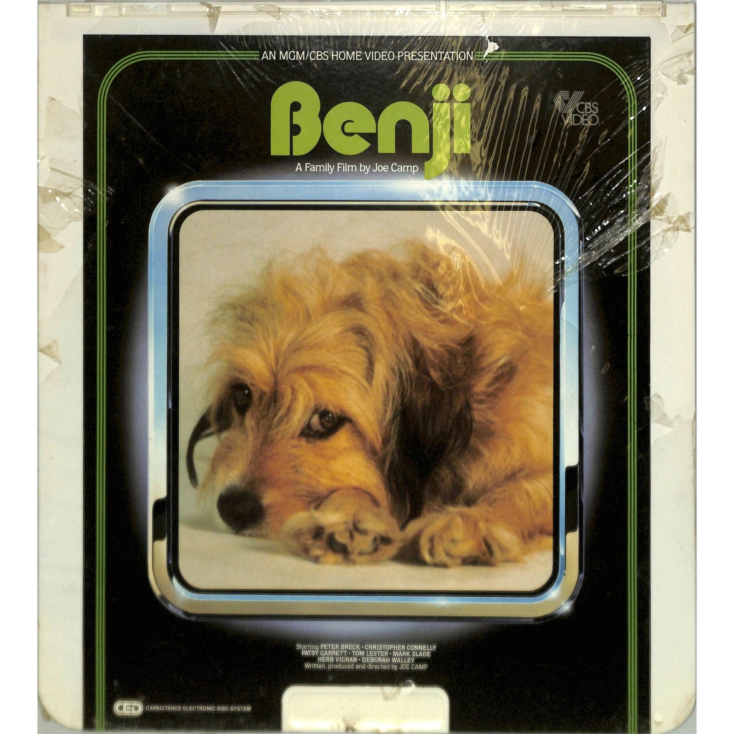 Benji (1974) Vintage Sealed CED Videodisc