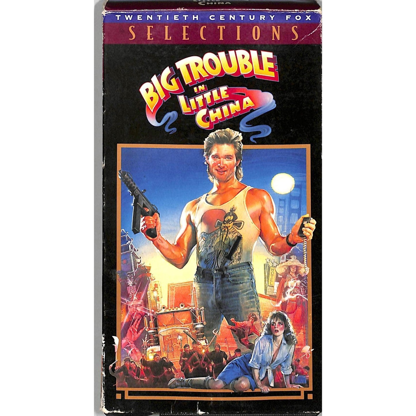 Big Trouble in Little China (1986) VHS Tapes Good condition