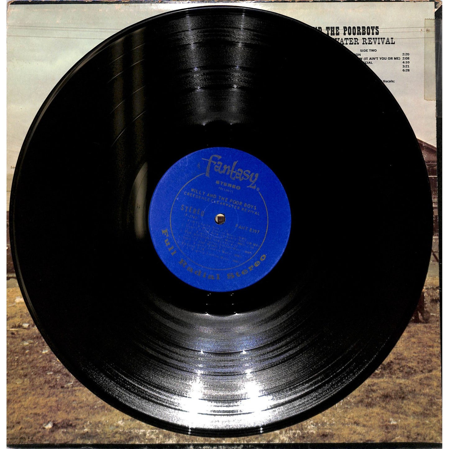 Creedence Clearwater Revival - Willy & the Poor Boys Vinyl Record FANT 8397