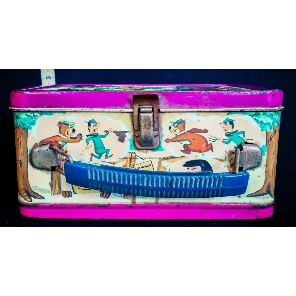Vintage Metal Yogi Bear Lunchbox