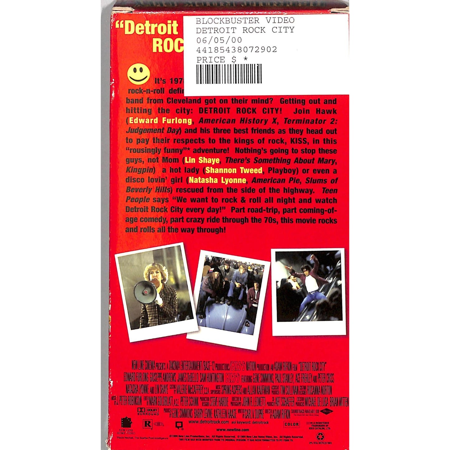 Detroit Rock City (1999) VHS Tape Good condition