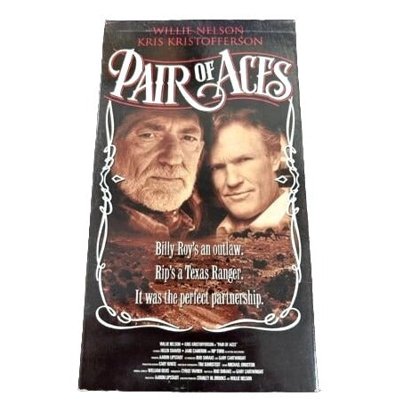 Pair of Aces (1989) VHS Willie Nelson Kris Kristofferson