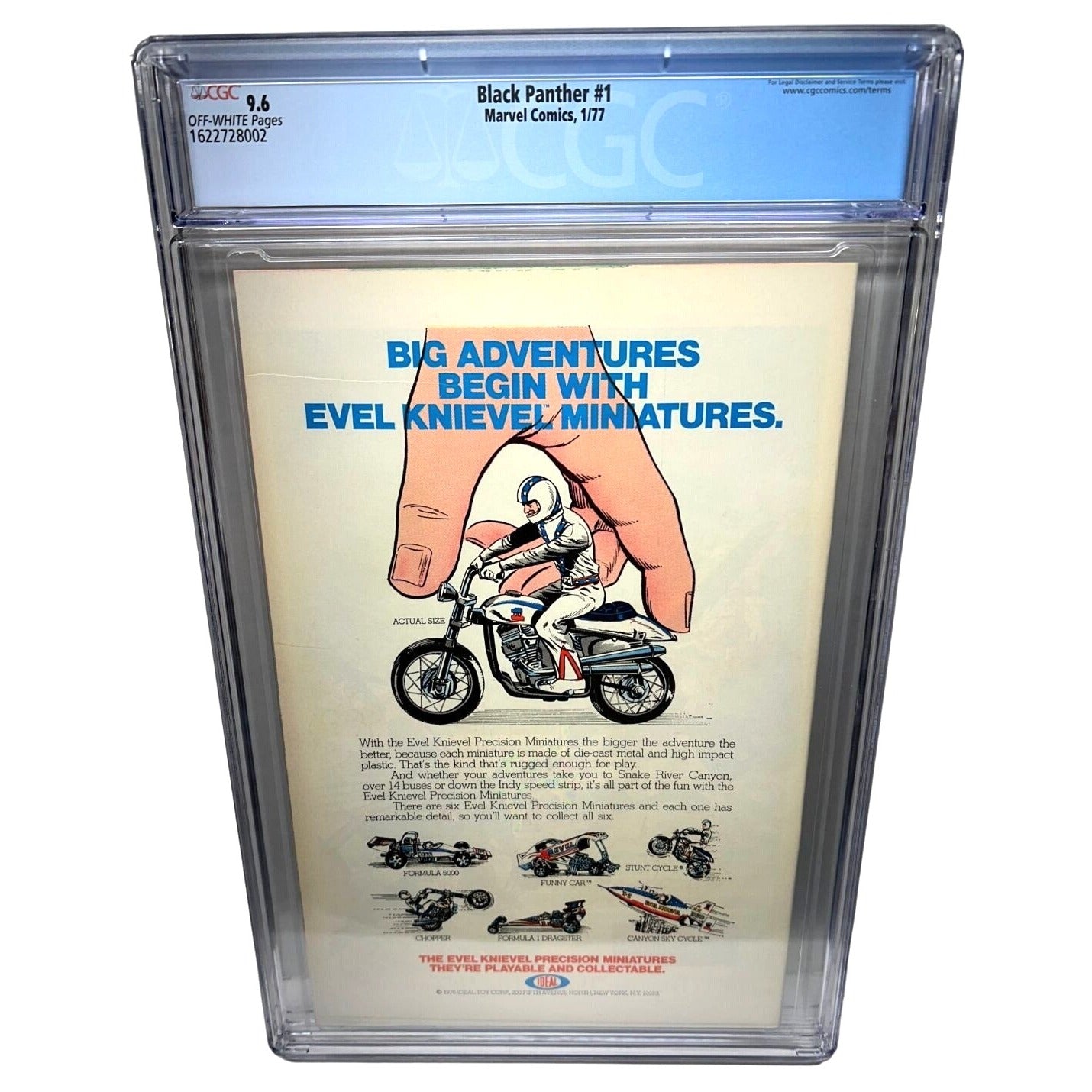 Black Panther #1 CGC 9.6 (1977) Marvel Comics 1st Black Panther Solo Jack Kirby