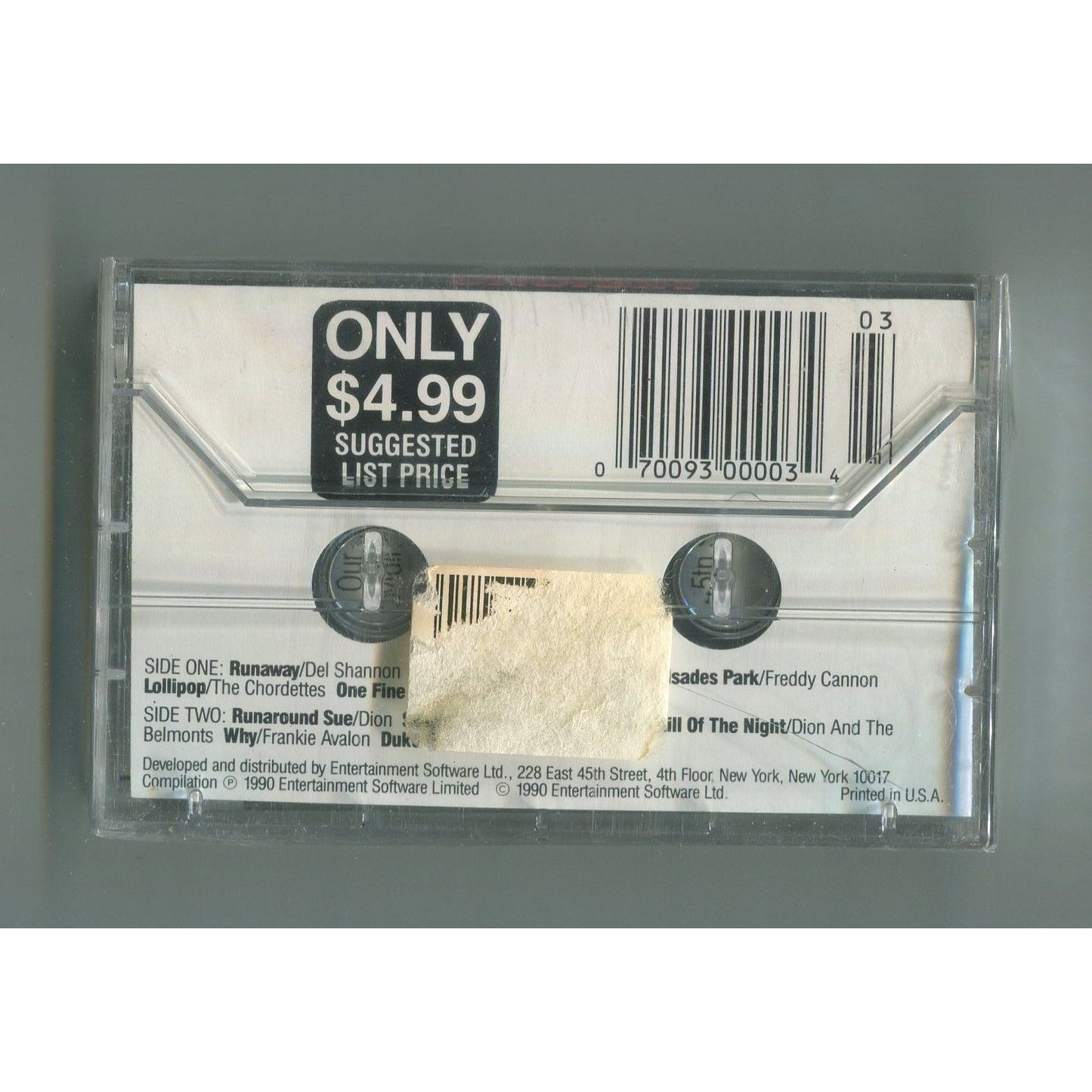 The Gold Hits Collection - Cruisin Cassette Tape NEW SEALED UNUSED