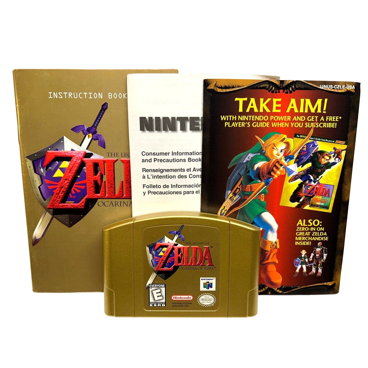 The Legend Of Zelda: Ocarina Of Time Collectors Edition 1998 Nintendo 64 CIB N64