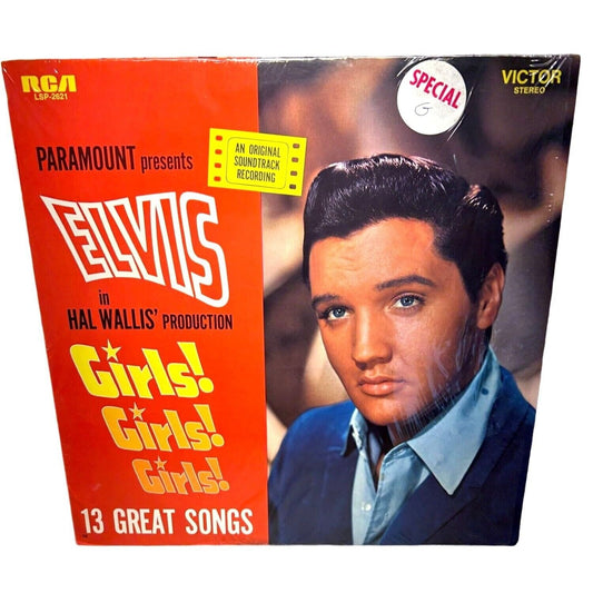 Elvis - Girls! Girls! Girls! 1976 Vinyl Release RCA Victor LSP-2621 NM Condition