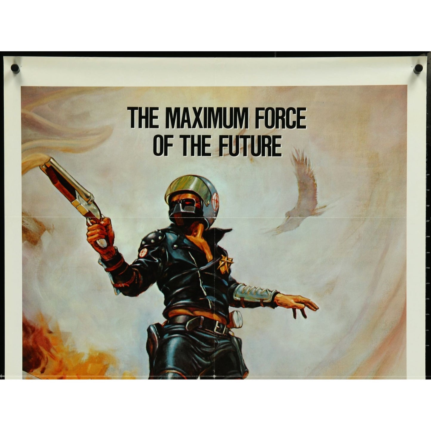 Mad Max (1983 Re-Release) Theatrical Folded One-Sheet Movie Poster Mel Gibson