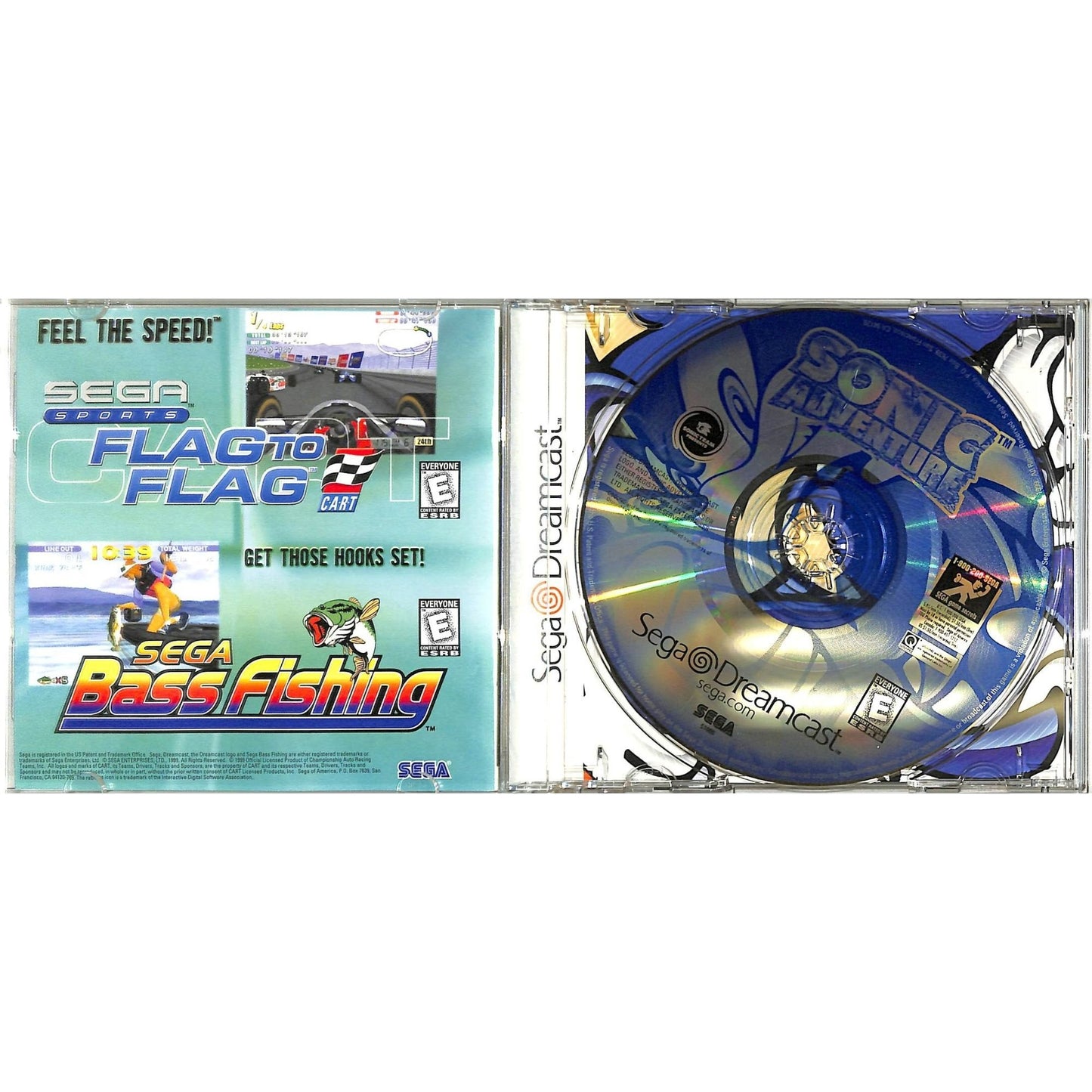 Sonic Adventure (1999) Sega Dreamcast in Original Case