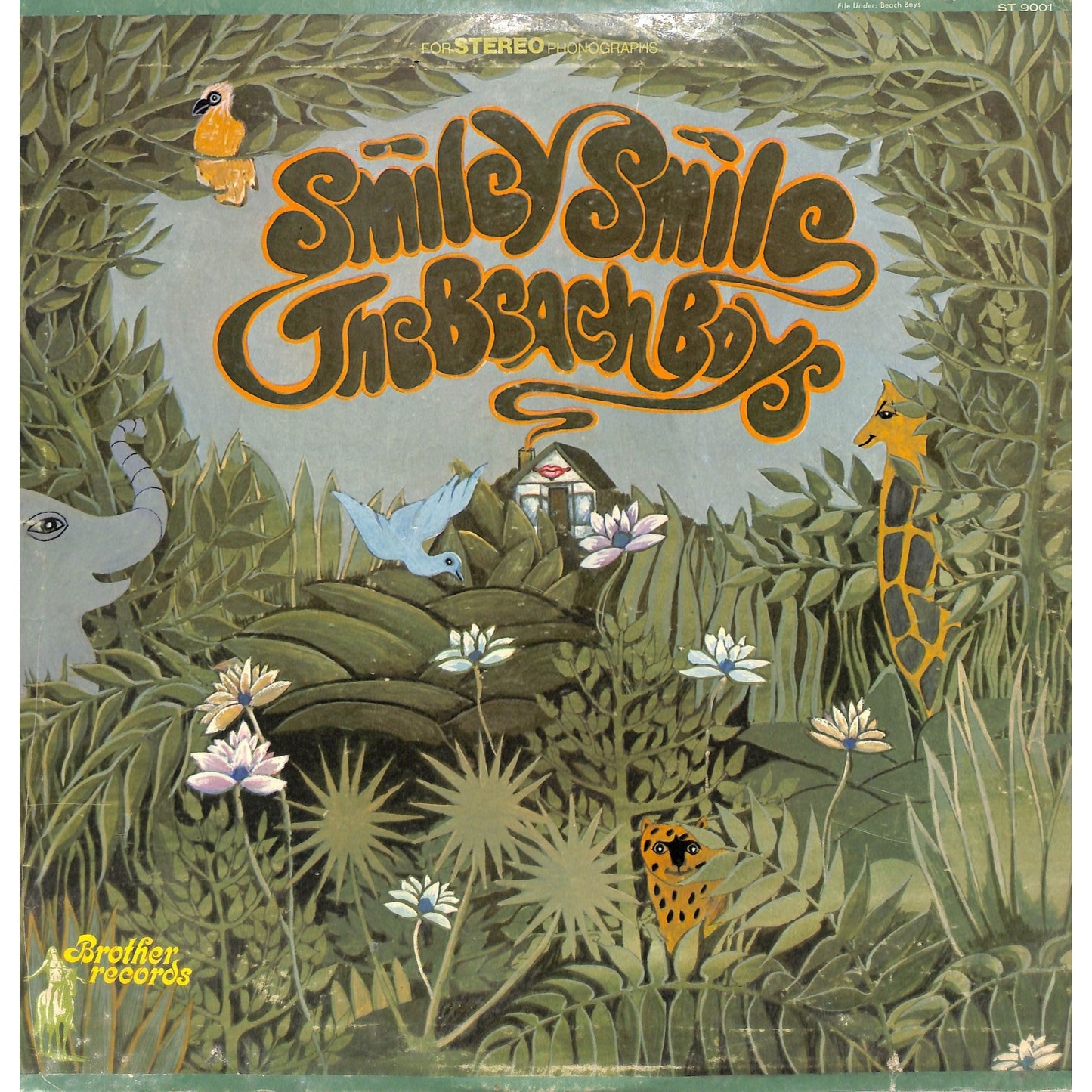 The Beach Boys - Smiley Smile Vinyl Record ST-9001