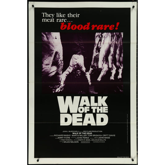 Walk of the Dead (1981) Original Movie Poster Folded 27x41 EM8-485