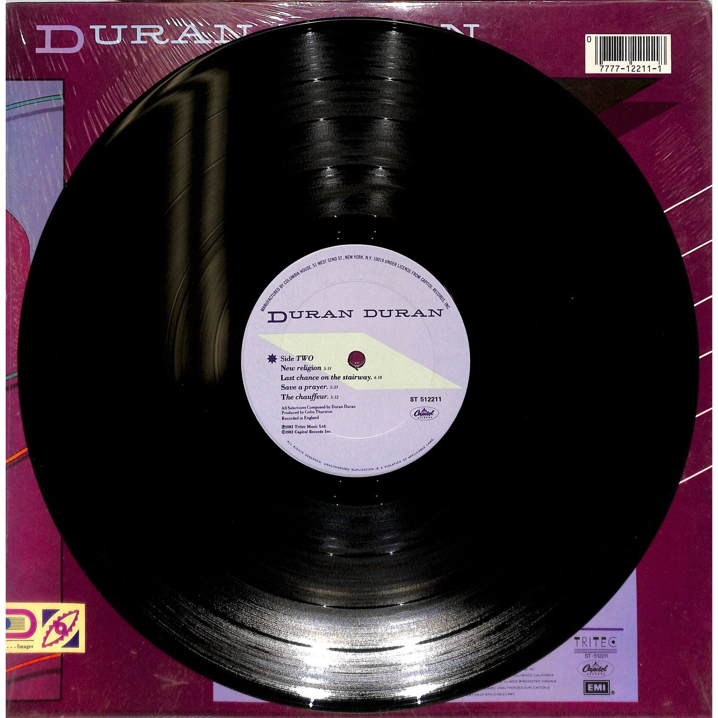 Duran Duran - Rio Vinyl Record ST-512211
