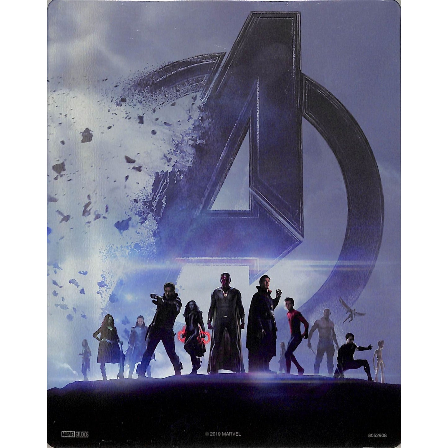 Avengers Endgame (2019) 3 Blu Ray Disc Set w/ Steel book