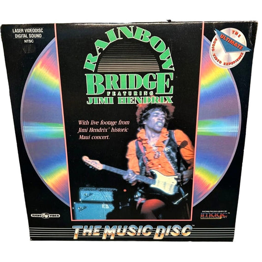 Rainbow Bridge Featuring Jimi Hendrix (LASERDISC, 1989)