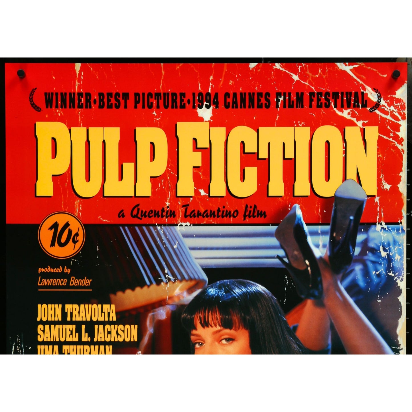 PULP FICTION (1994) Original Rolled SS Theatrical One-Sheet Movie Poster 27x40