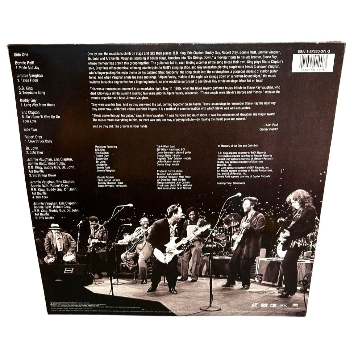 A Tribute to Stevie Ray Vaughan (LASERDISC, 1996)