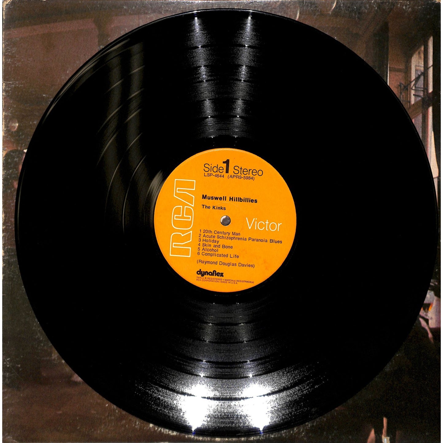 The Kinks - Muswell Hillbillies Vinyl Record LSP-4644